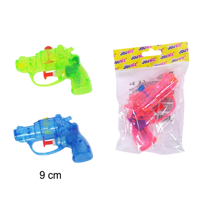 pistolet à eau 3ass 9 cm de la marque SANDY. Réf. TDT142.