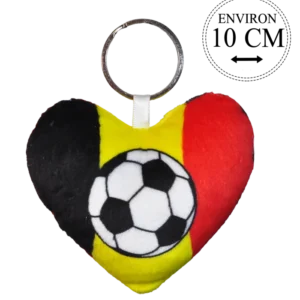 porte clé foot belge 10 cm de la marque SANDY. Réf. PUH550-10KC.