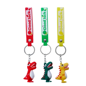 porte clés dinosaure avec bracelet 3ass de la marque SANDY. Réf. PCDC102.