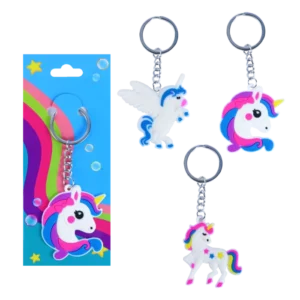 porte clés licorne 3ass de la marque SANDY. Réf. PCDQ120.