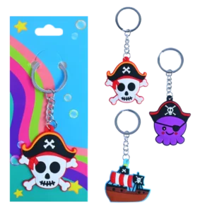 porte clés pirate 3ass de la marque SANDY. Réf. PCDQ124.
