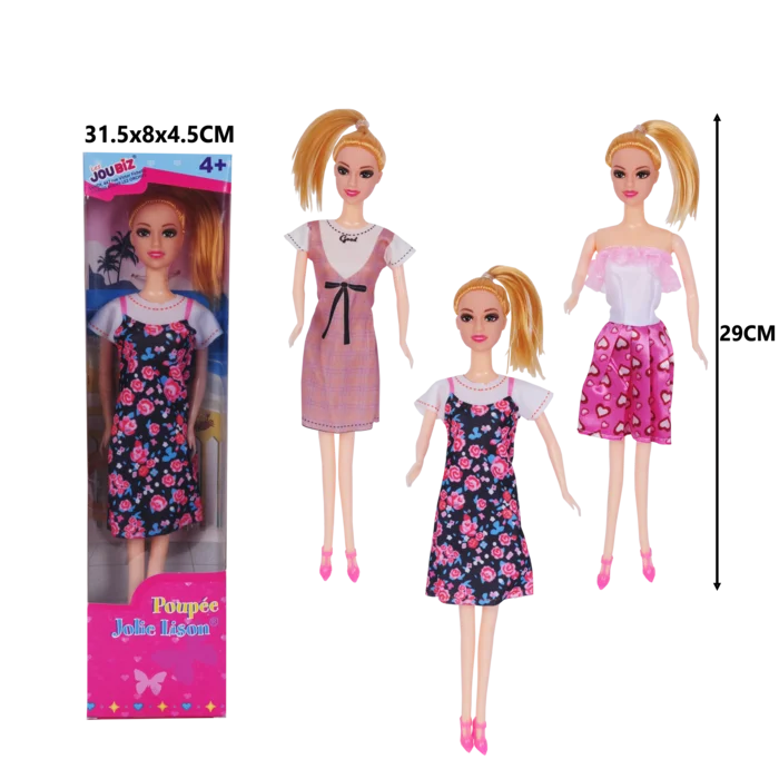 poupée 3ass de la marque SANDY. Réf. TDD163.