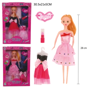 poupée et accessoires de la marque SANDY. Réf. TDD114.