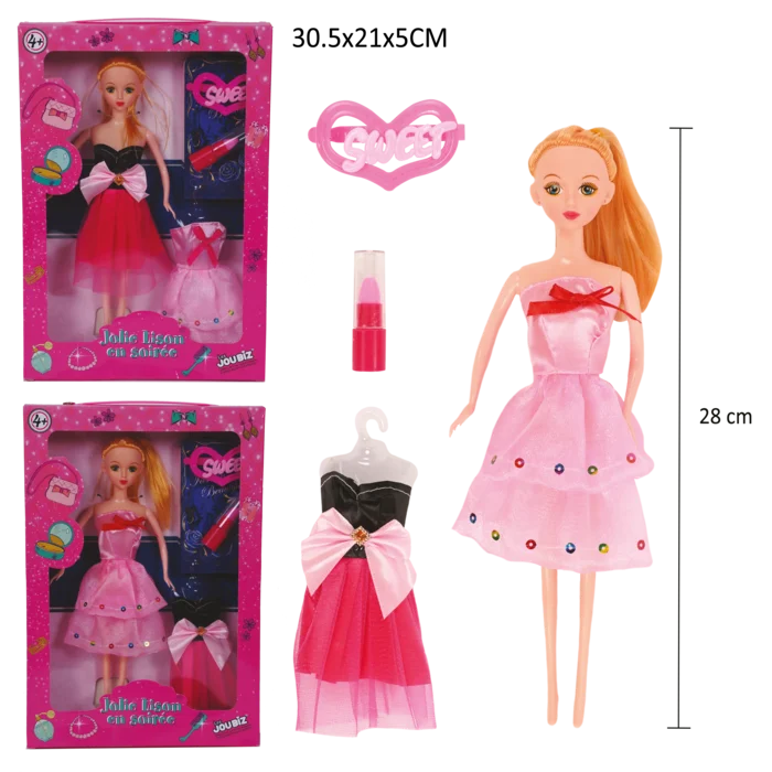 poupée et accessoires de la marque SANDY. Réf. TDD114.