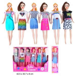 poupées jolie lison de la marque SANDY. Réf. TDQ133.