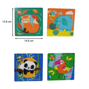 puzzle 16 pcs de la marque SANDY. Réf. TDD202.