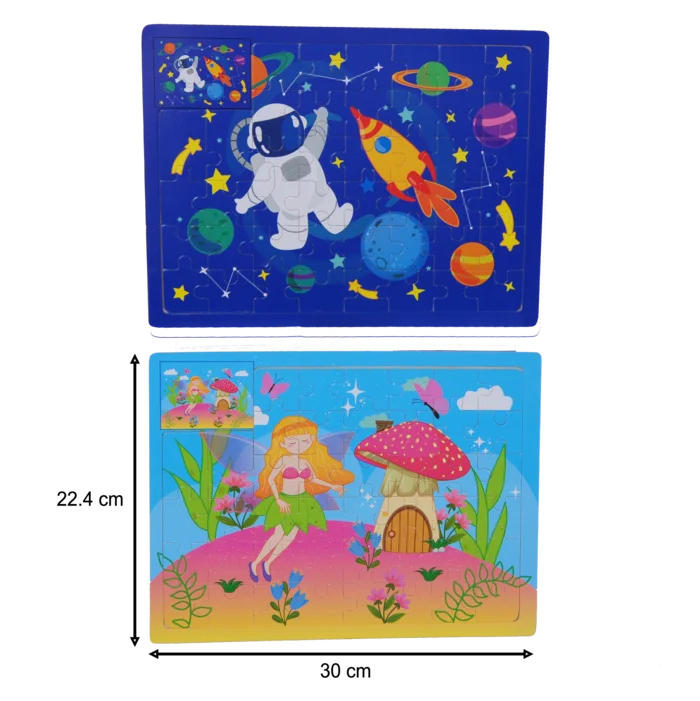 puzzle 48 pcs de la marque SANDY. Réf. TDD203.