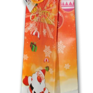 sac pvc bouteille décor Noël de la marque SANDY. Réf. SUD225.