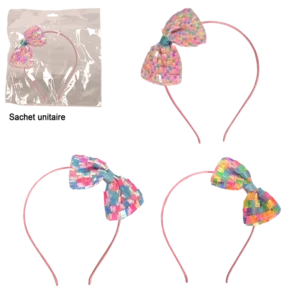 serre tête sequins 3ass de la marque SANDY. Réf. DDT1004.