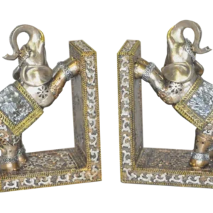 set éléphants serre livres de la marque SANDY. Réf. ROZ114A.