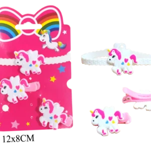 set licorne de la marque SANDY. Réf. BUN263.