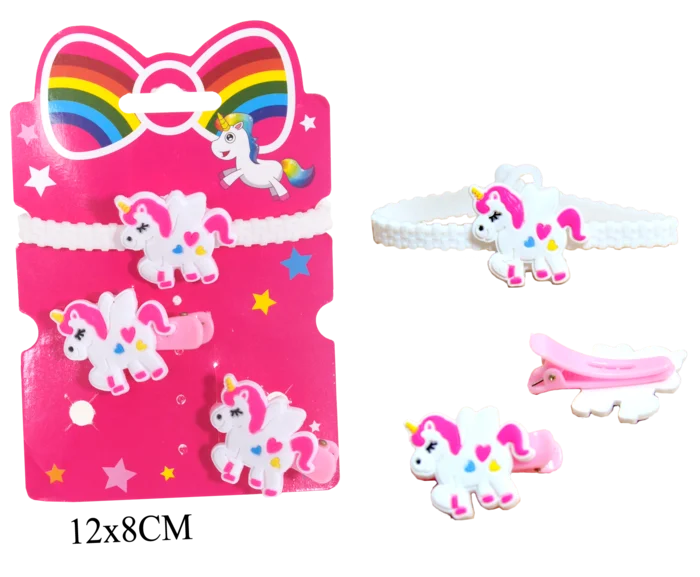 set licorne de la marque SANDY. Réf. BUN263.