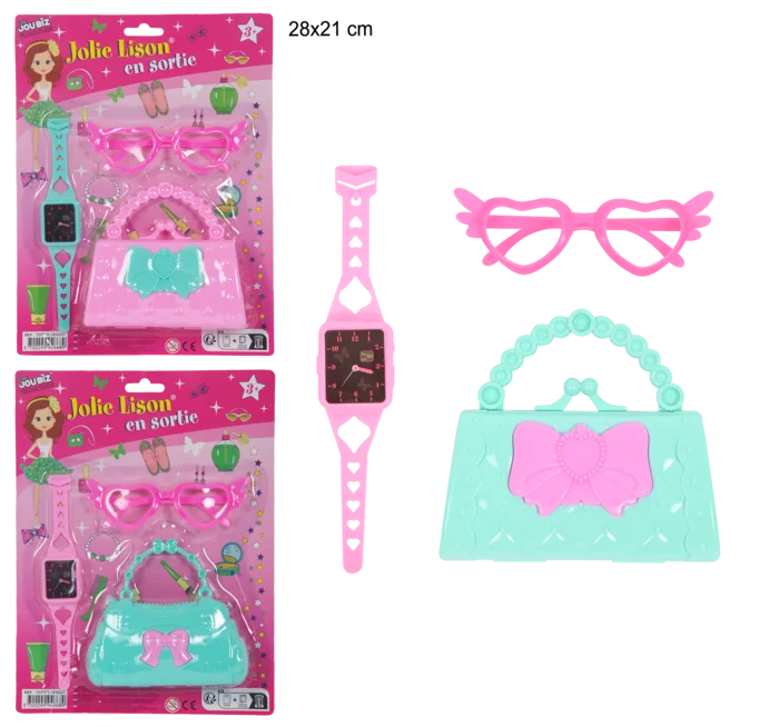 set mode montre sac et lunette de la marque SANDY. Réf. TDT111.