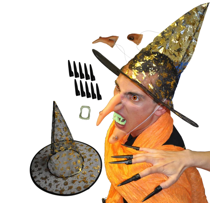 set sorcier 5 pièces de la marque SANDY. Réf. H6649.