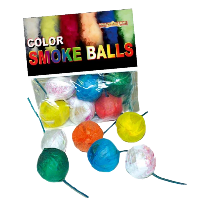 smoke balls - fumigènes 6 boules (scol 12) de la marque nan. Réf. 54601.