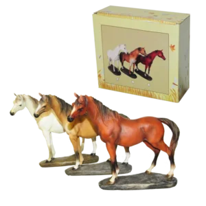 statut cheval sur pieds de la marque SANDY. Réf. RUT108.