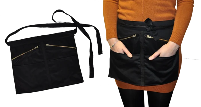 tablier 39x32  cm avec poches de la marque SANDY. Réf. D17660.