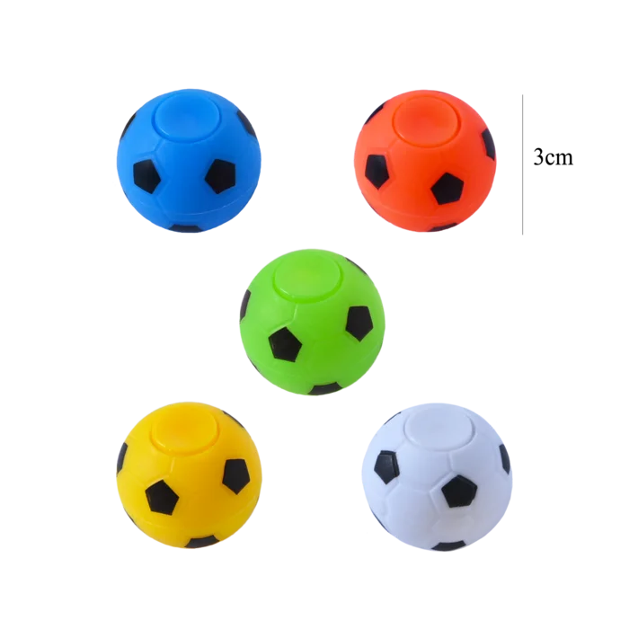 toupie ballon de foot 5ass de la marque SANDY. Réf. TDC116.