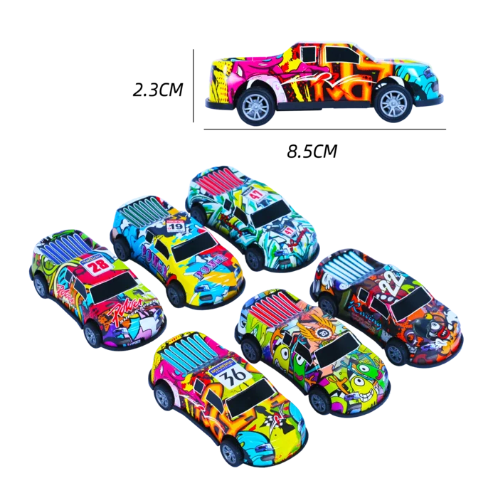 voiture à motifs de la marque SANDY. Réf. TDC232.