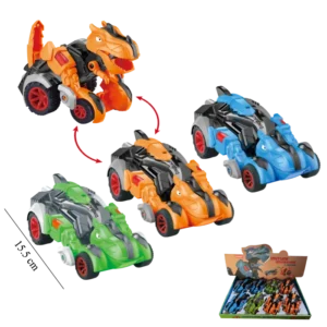 voiture dinosaure de la marque JOUKALI. Réf. TDC248.