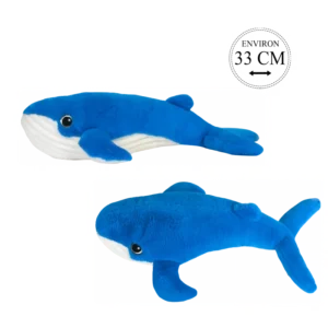 PELUCHE BALEINE 33CM