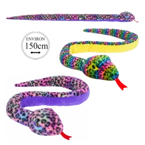 PELUCHE SERPENT 150CM 2ASS