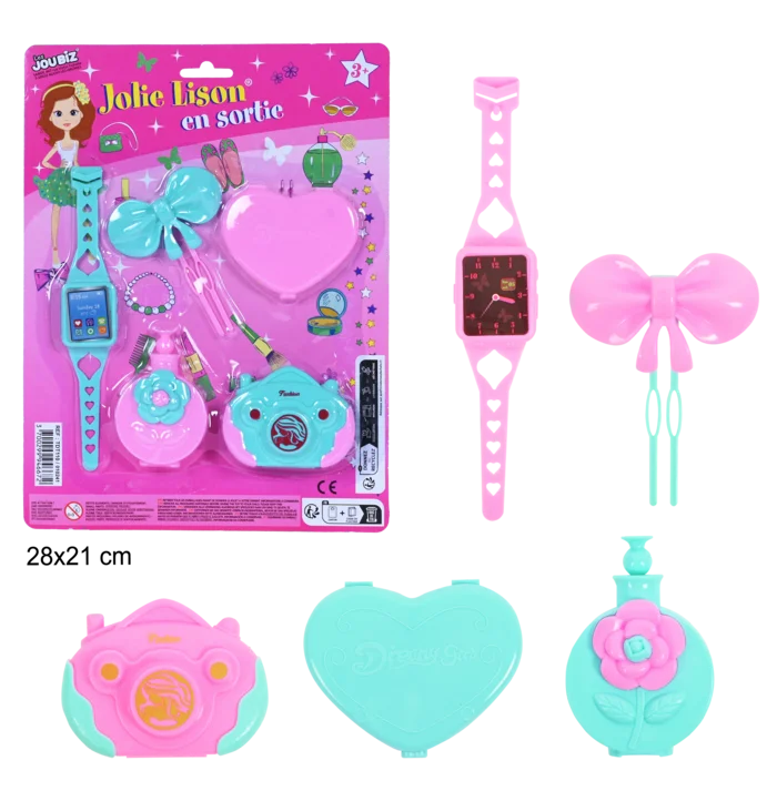 set accessoires jolie lison de la marque SANDY. Réf. TDT110.