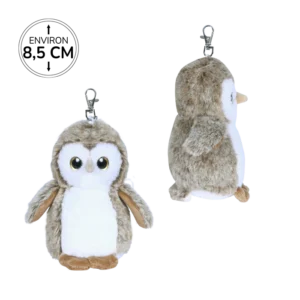 PELUCHE PORTE CLES HIBOU