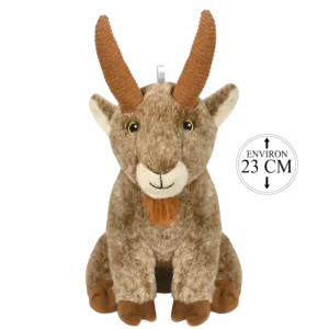 PELUCHE BOUQUETIN 23CM