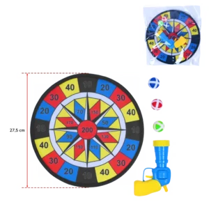 PISTOLET DISQUE ET BALLES ADHESIVES