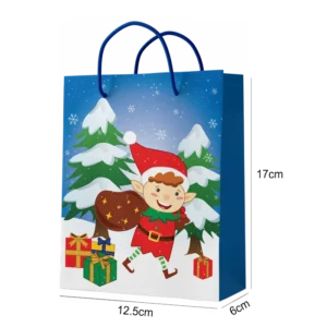SAC PAPIER 17*12,5*6cm LUTIN