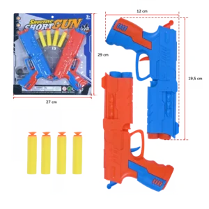 SET 2 PISTOLETS 4 FLECHES