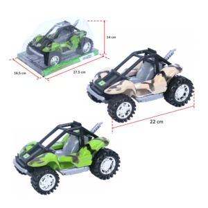 VOITURE DUNE BUGGY 24CM 2ASS