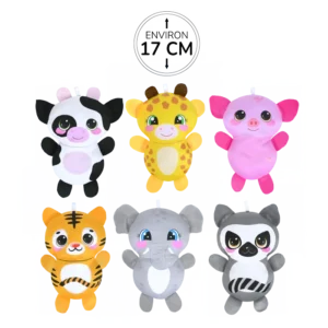 assortiment de Peluches animaux marque Sandy