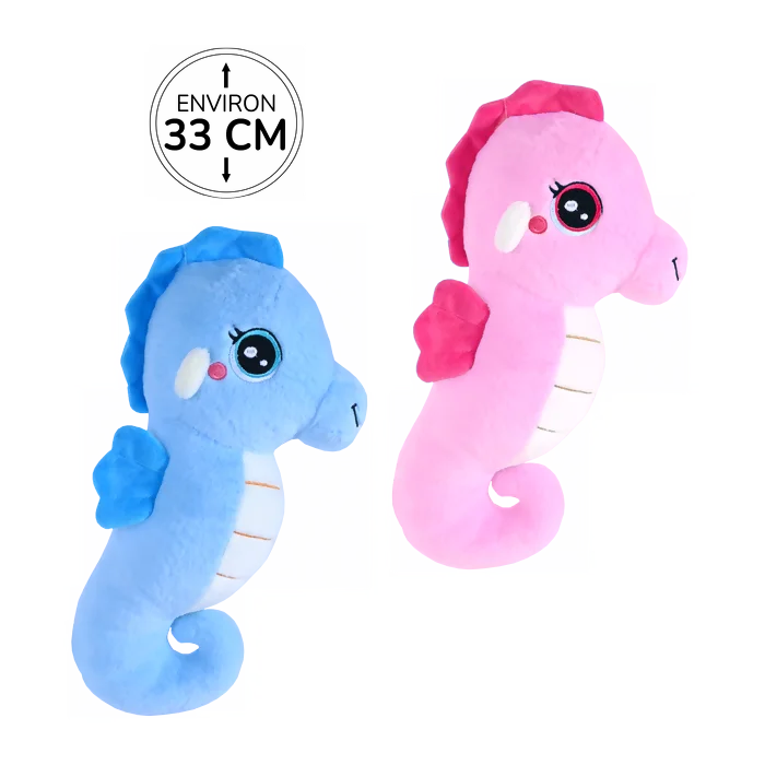 Peluche hippocampe de 33cm marque Amifou