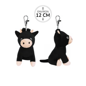 Peluche porte-clés taureau marque bozami