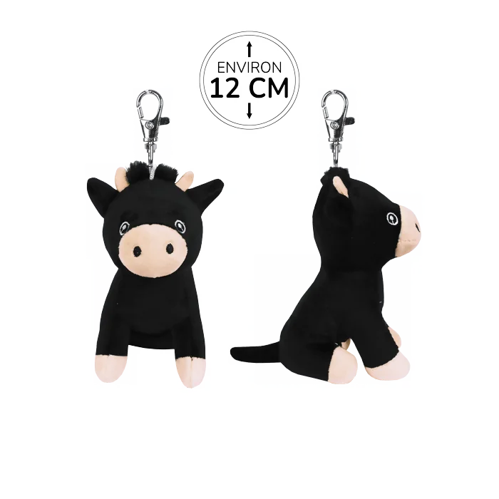 Peluche porte-clés taureau marque bozami