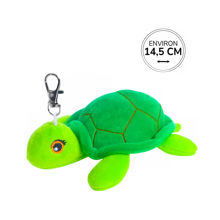 Peluche porte-clés tortue marque bozami