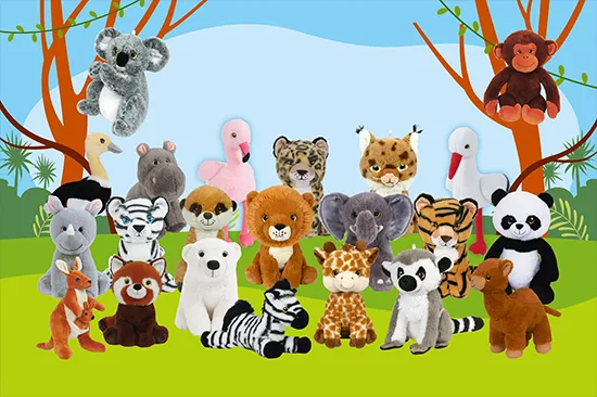 Peluches et articles pour parcs animaliers et parc de loisirs sélection de Peluches et articles pour parcs animaliers et parc de loisirs