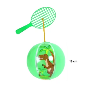 Jouet ballon raquette dinosaure - Joubiz | réf.: TDQ201