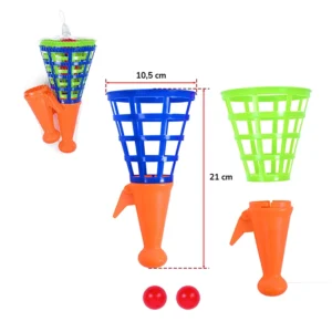 Assortiment de 2 lance balles, 21cm de haut et 10,5cm de large