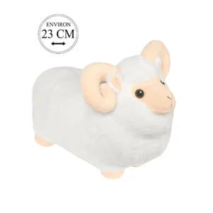Peluche bélier, 23cm de long