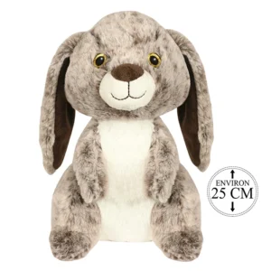 Peluche lapin, 25cm de haut