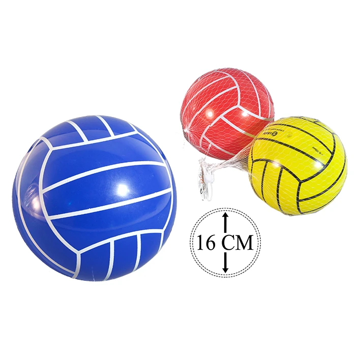 ballon décor volley ball 16 cm de la marque SANDY. Réf. TUH1166-16.