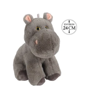 Peluche hippocampe assis, 24cm de haut