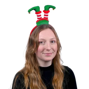 Serre tête orné de jambes de lutin, taille adulte