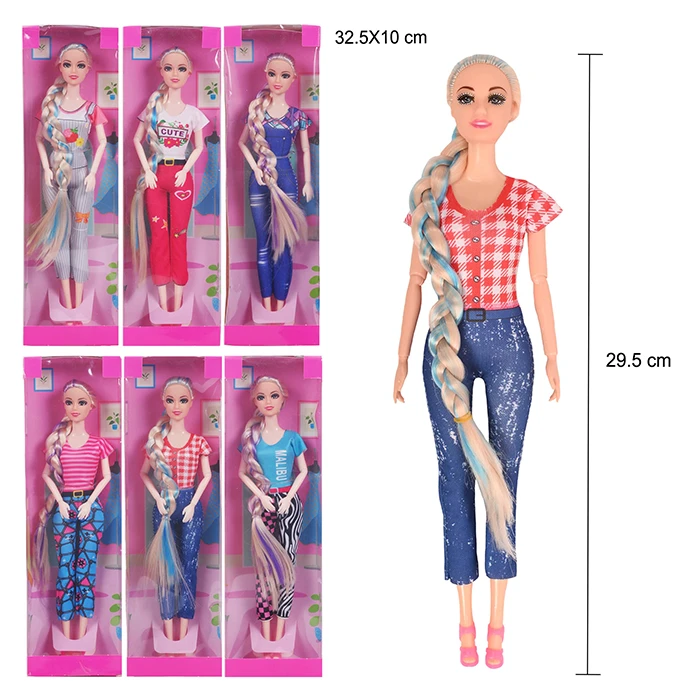 Jouet poupée 6 assortis, 29,5 cm de haut
