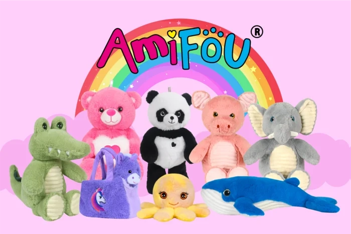 photo de peluches fantaisie de la marque AMIFOU